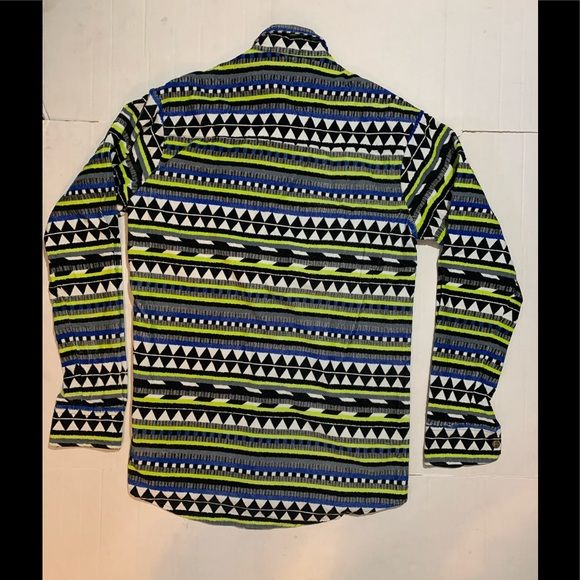 Vanguard Other - Vanguard Clothing Australia Corduroy Long Sleeve Button Up Shirt Retro Men's S